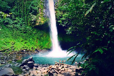 La Fortuna Waterfall Arenal Volcano Costa Rica