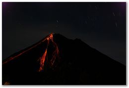 Arenal Volcano July 22, 2007 From The Observatory Lodge