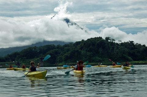 Kayaking Lake Arenal Arenal Volcano Costa Rica